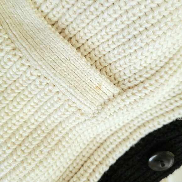 Ralph Lauren Rugby Varsity Letterman Shawl Collar Linen Cotton Cardigan Sweater - Picture 7 of 12